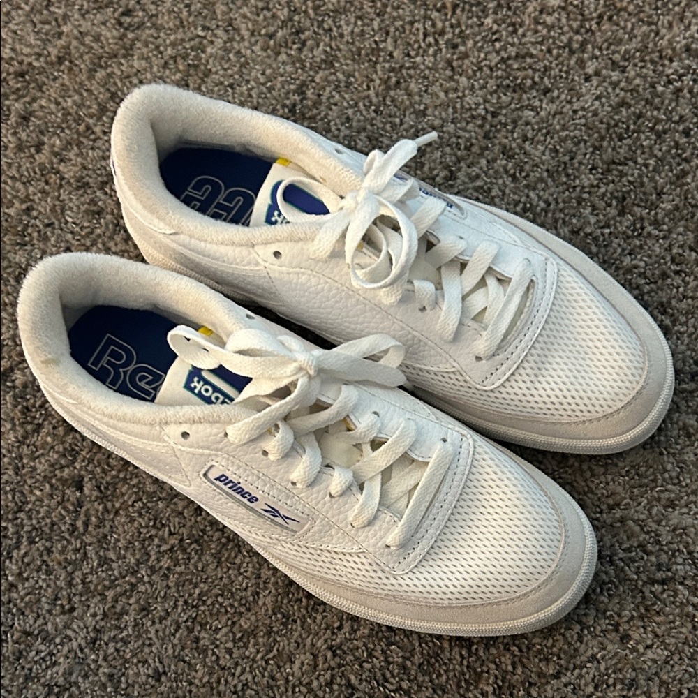 Reebok White Athletic Shoes